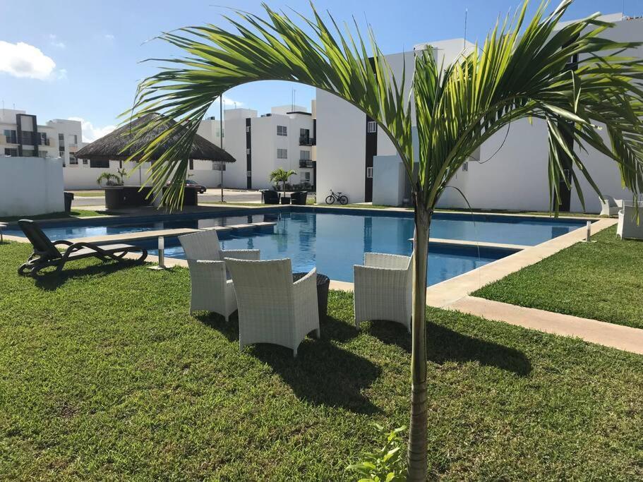 Appartement Depa De Playa C/Alberca Cerca De La 5A Avenida à Playa del Carmen Extérieur photo